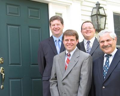 Attorneys A., Gerard O'Neil, Jr., William D. Woodbury, James F. Lafrance, Philip P. Bonafide (Retired)